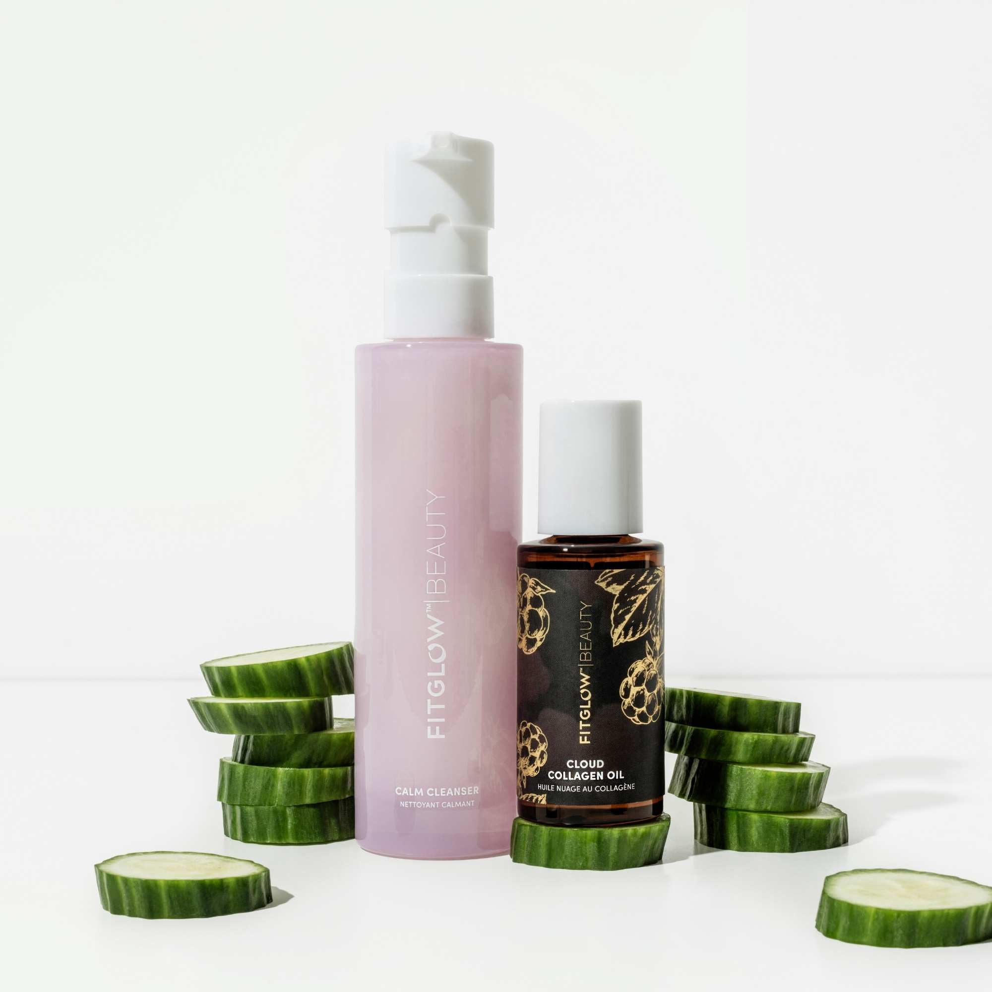 Calm Cleanser + Cloud Collagen Oil Duo