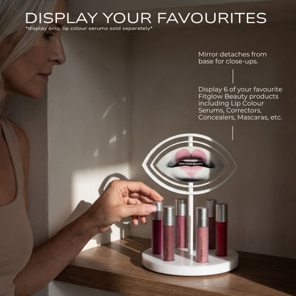 Fitglow Favourites Organizer with Mirror