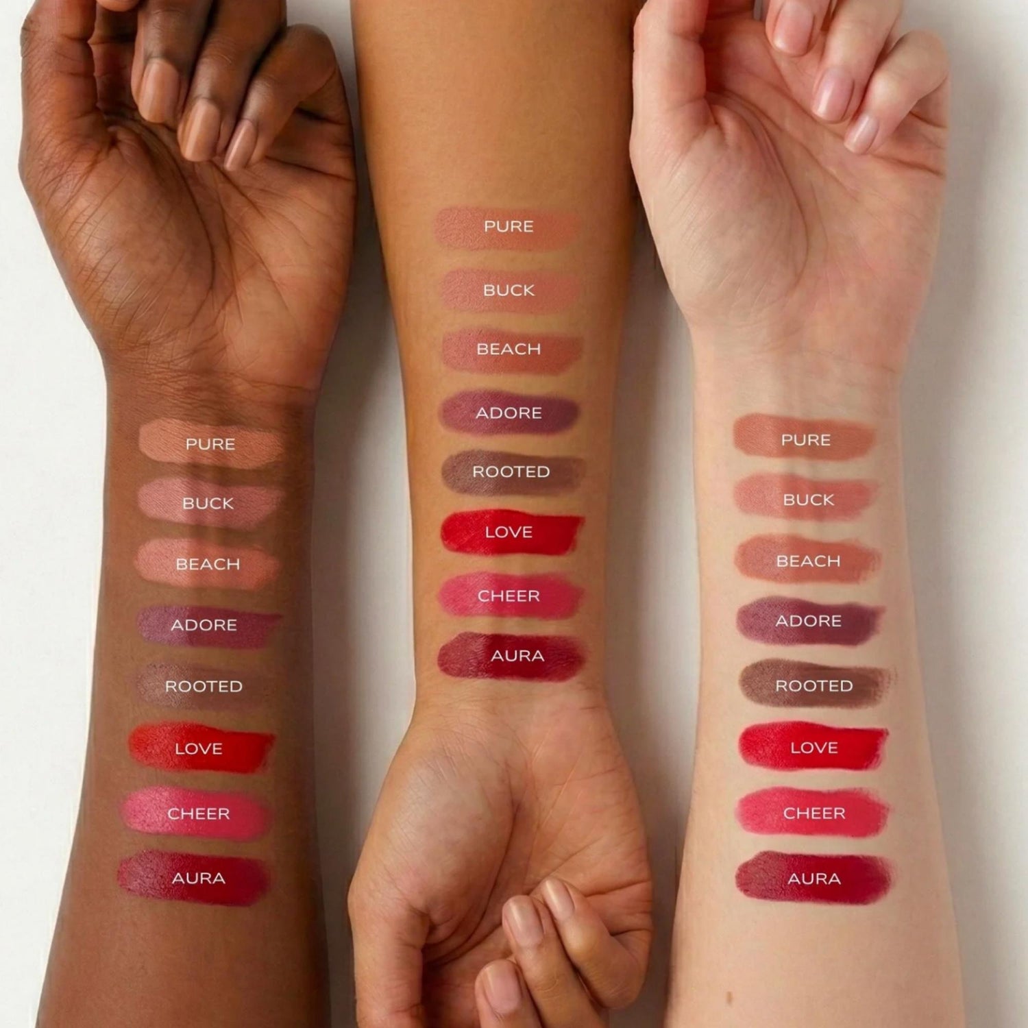Lip Colour Cream Palette