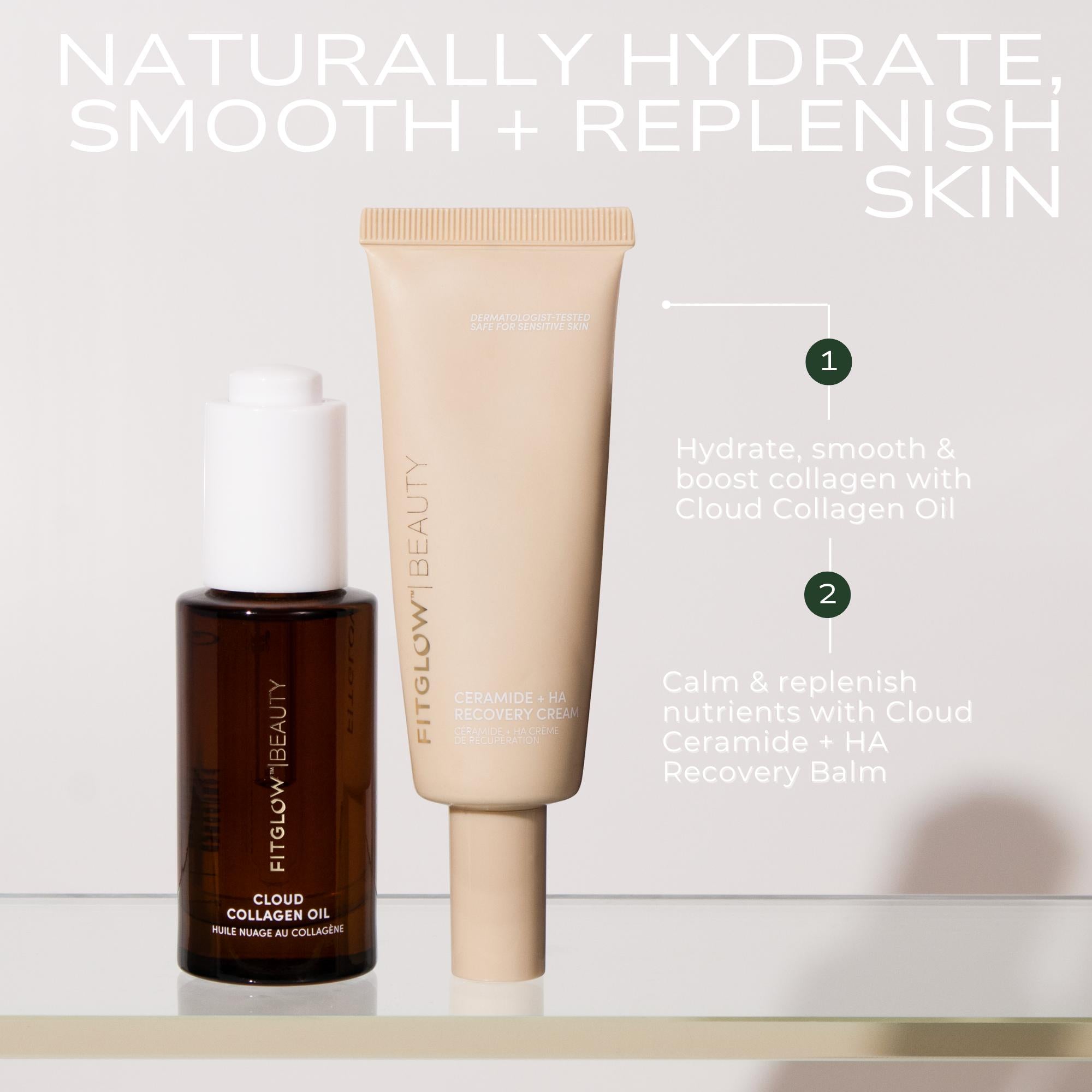 Cloud Ceramide + HA Recovery Balm + Cloud Collagen Oil Duo