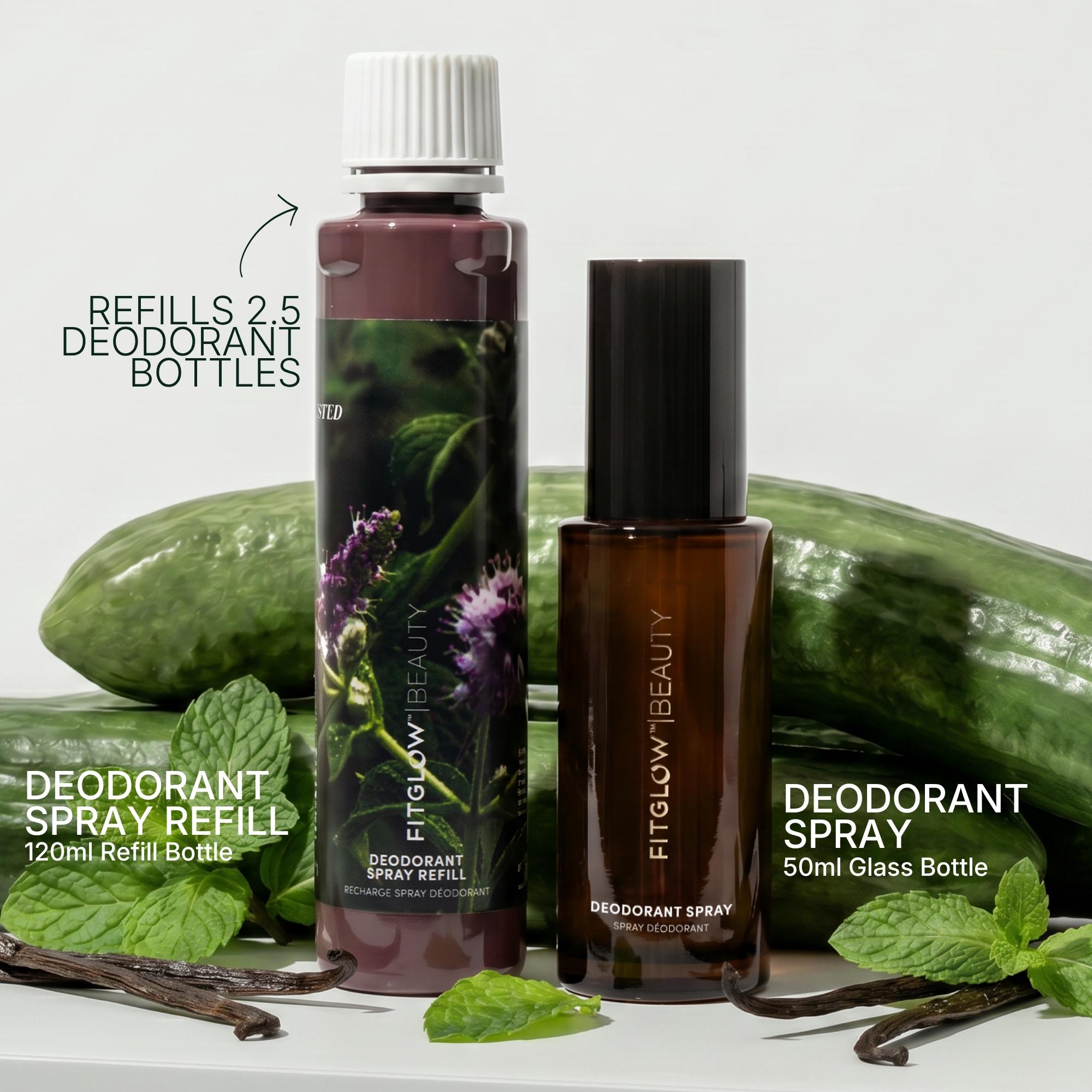 Deodorant Spray + Refill Duo
